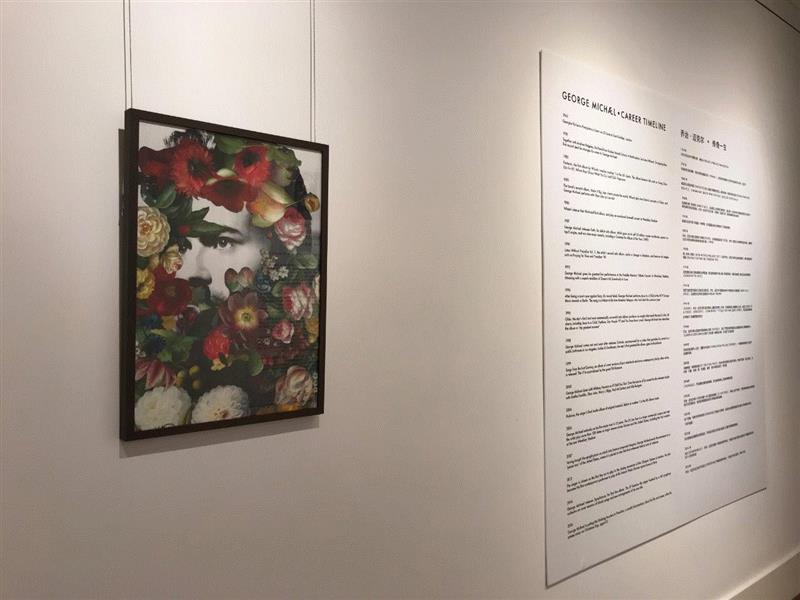 乔治·迈克尔艺术珍藏上海展览现场,现场直击:乔治·迈克尔艺术珍藏现正于佳士得上海艺术空间展出,佳士得,乔治·迈克尔,迈克尔,英国,音乐,珍藏展,乐坛,翠西,艾敏,诺布尔