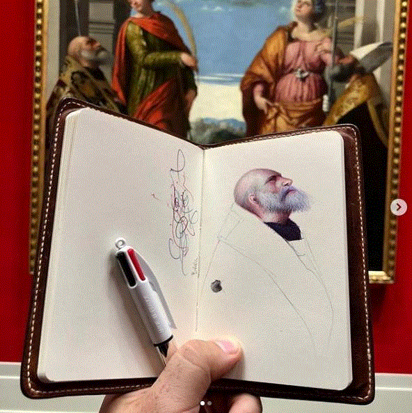 出门旅行,一个速写本足以!,速写本,素描,人物,肖像,油画,习作,颜色,圆珠笔,草图,静物