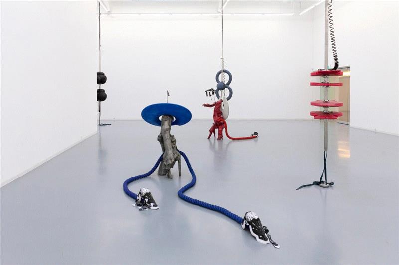 现场 | 关小个展 @ Bonner Kunstverein,小个展,Detail,玻璃钢,丙烯,农业,纪录片,窗户,麻绳,关小,雕塑