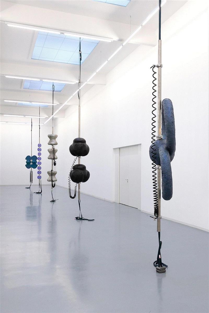 现场 | 关小个展 @ Bonner Kunstverein,小个展,Detail,玻璃钢,丙烯,农业,纪录片,窗户,麻绳,关小,雕塑