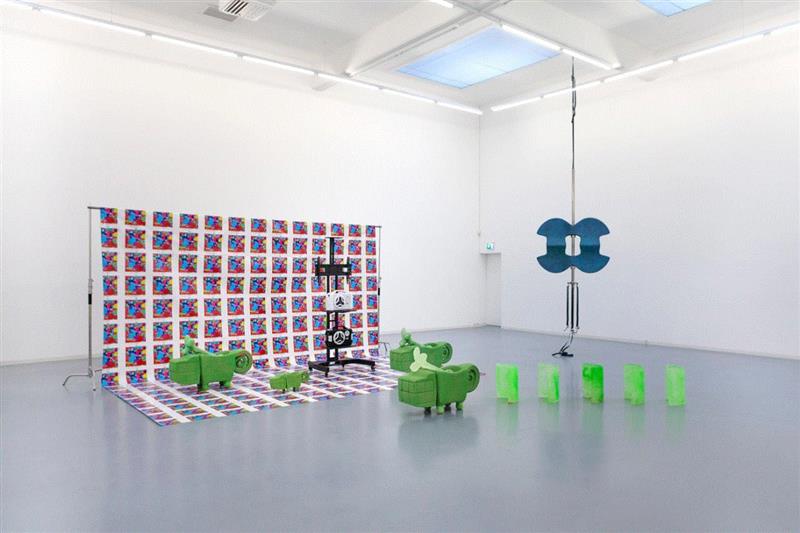 现场 | 关小个展 @ Bonner Kunstverein,小个展,Detail,玻璃钢,丙烯,农业,纪录片,窗户,麻绳,关小,雕塑