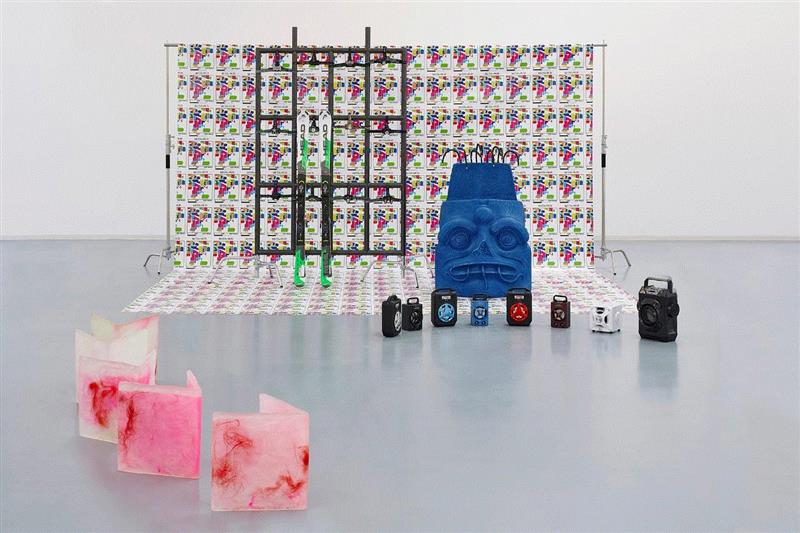 现场 | 关小个展 @ Bonner Kunstverein,小个展,Detail,玻璃钢,丙烯,农业,纪录片,窗户,麻绳,关小,雕塑