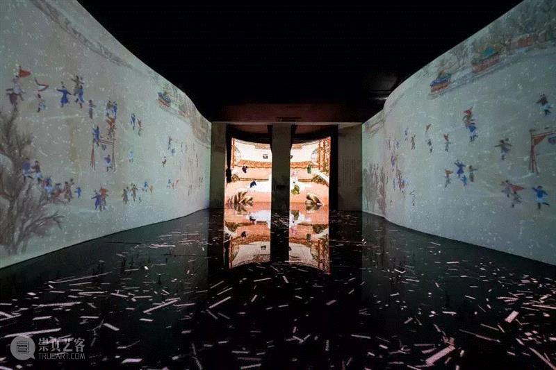 故宫推出“宫里过大年”数字沉浸体验展,故宫,体验展,冰嬉,门神,岁朝,典藏,皇家,瑞兽,墙面,乐园