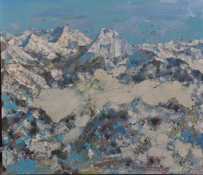 张杰,【展览预告】“自·在·观——张杰个展”即将在刘海粟美术馆开幕,张杰,刘海粟美术馆,油画,四川美术学院,写照,景观,空巢,副院长,样式,自然景观