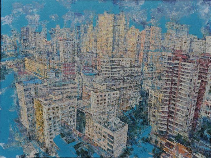 张杰,【展览预告】“自·在·观——张杰个展”即将在刘海粟美术馆开幕,张杰,刘海粟美术馆,油画,四川美术学院,写照,景观,空巢,副院长,样式,自然景观