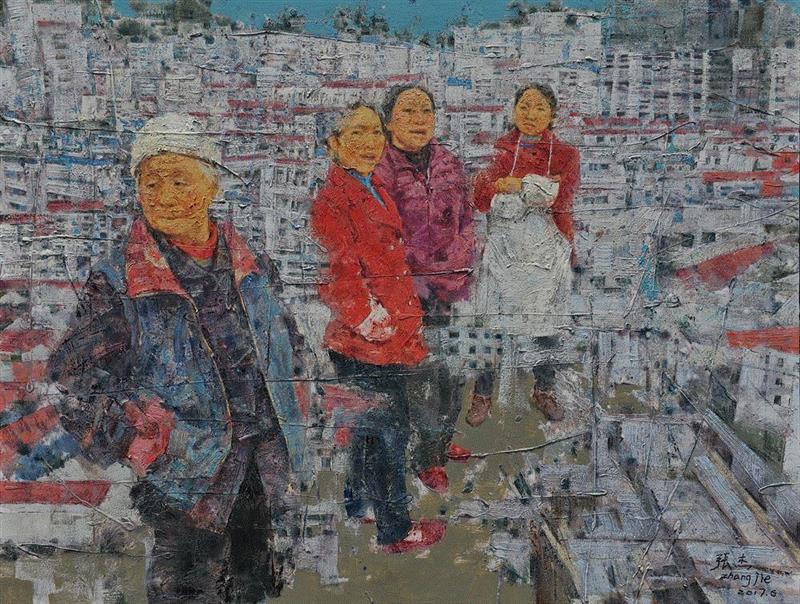 张杰,【展览预告】“自·在·观——张杰个展”即将在刘海粟美术馆开幕,张杰,刘海粟美术馆,油画,四川美术学院,写照,景观,空巢,副院长,样式,自然景观