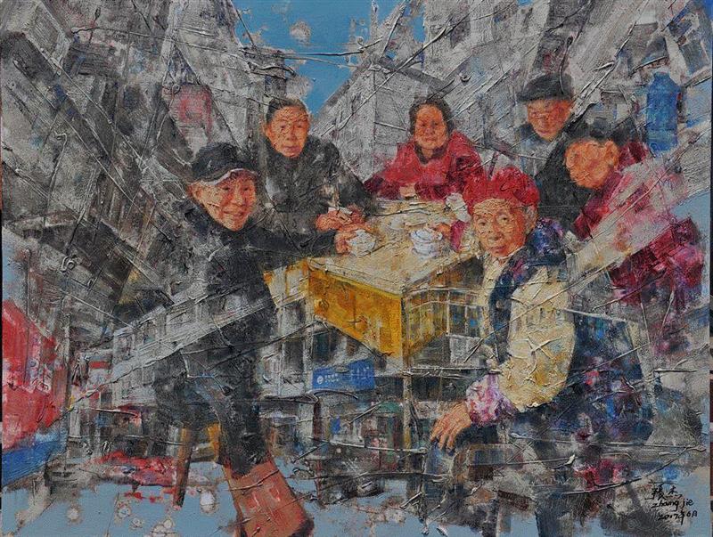 张杰,【展览预告】“自·在·观——张杰个展”即将在刘海粟美术馆开幕,张杰,刘海粟美术馆,油画,四川美术学院,写照,景观,空巢,副院长,样式,自然景观