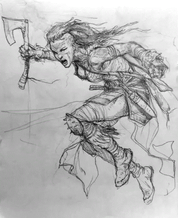 想要学好速写，这些可以借鉴,速写,同人,Karl,上方,英国,设计师,Relic,海岸,巫师,Games