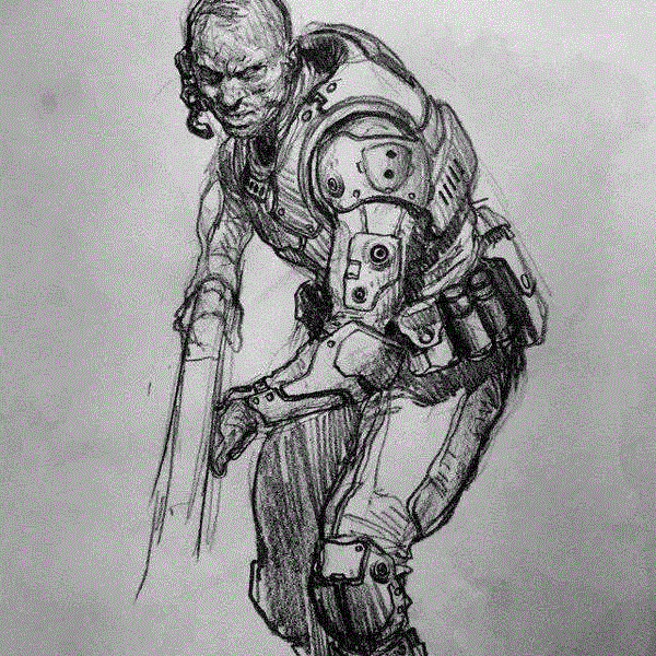 想要学好速写，这些可以借鉴,速写,同人,Karl,上方,英国,设计师,Relic,海岸,巫师,Games