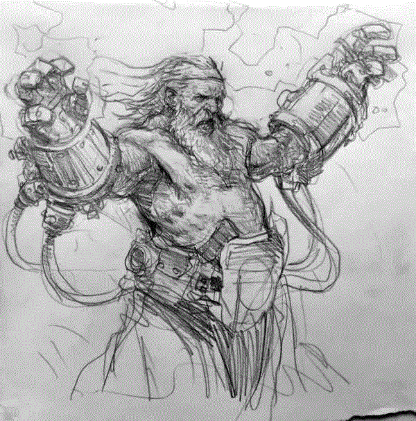 想要学好速写，这些可以借鉴,速写,同人,Karl,上方,英国,设计师,Relic,海岸,巫师,Games