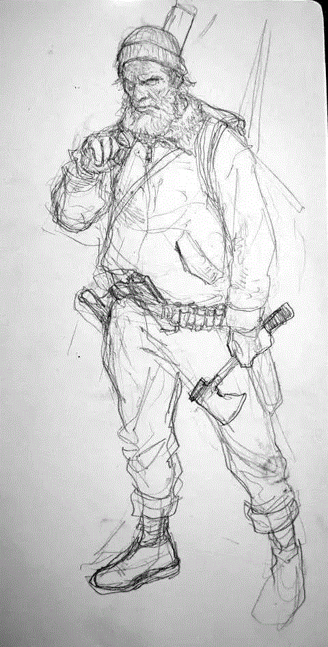 想要学好速写，这些可以借鉴,速写,同人,Karl,上方,英国,设计师,Relic,海岸,巫师,Games