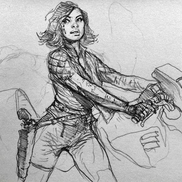 想要学好速写，这些可以借鉴,速写,同人,Karl,上方,英国,设计师,Relic,海岸,巫师,Games