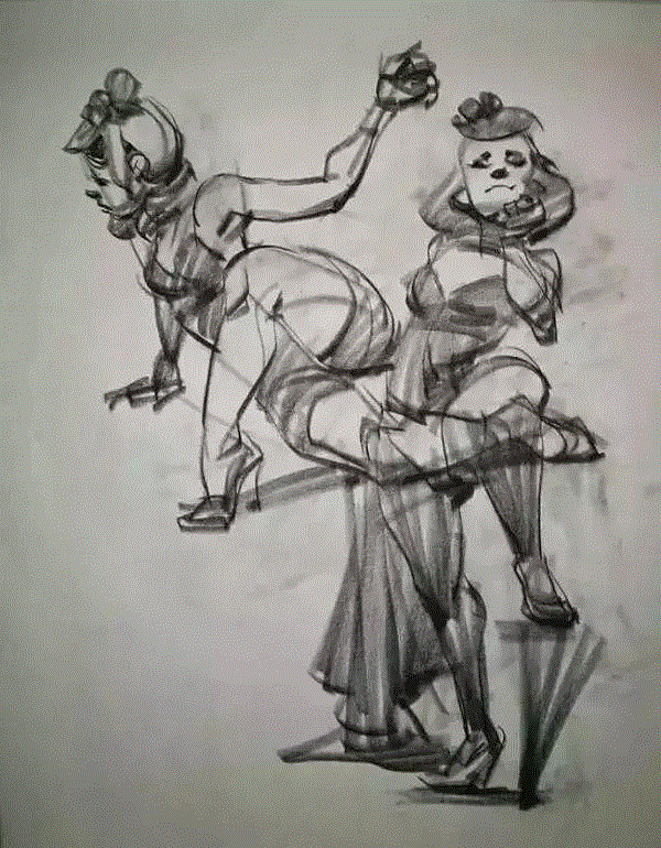 想要学好速写，这些可以借鉴,速写,同人,Karl,上方,英国,设计师,Relic,海岸,巫师,Games