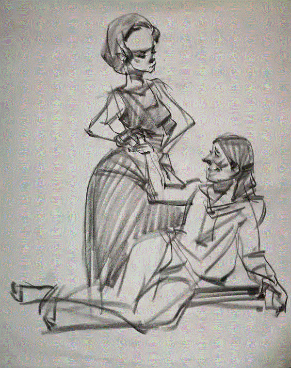 想要学好速写，这些可以借鉴,速写,同人,Karl,上方,英国,设计师,Relic,海岸,巫师,Games