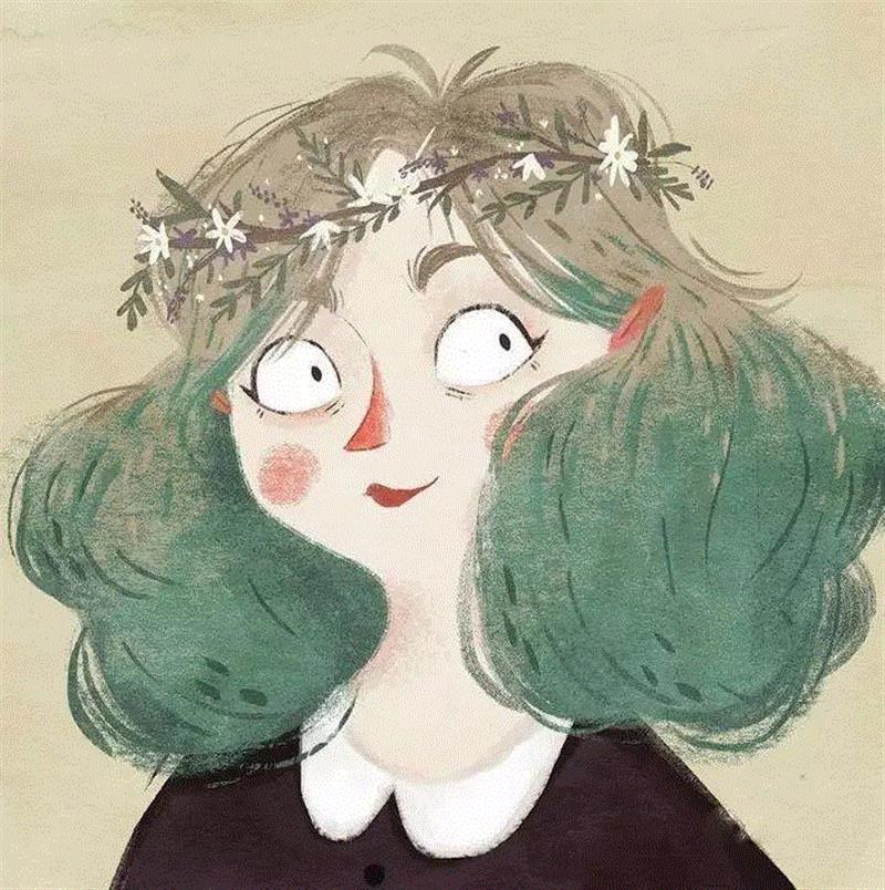 清新小插画就是不一样,人和作品一样靓!,插画,美女,Taryn,Knight,插画师,美女插画师,童趣,女生,魔幻,耳朵