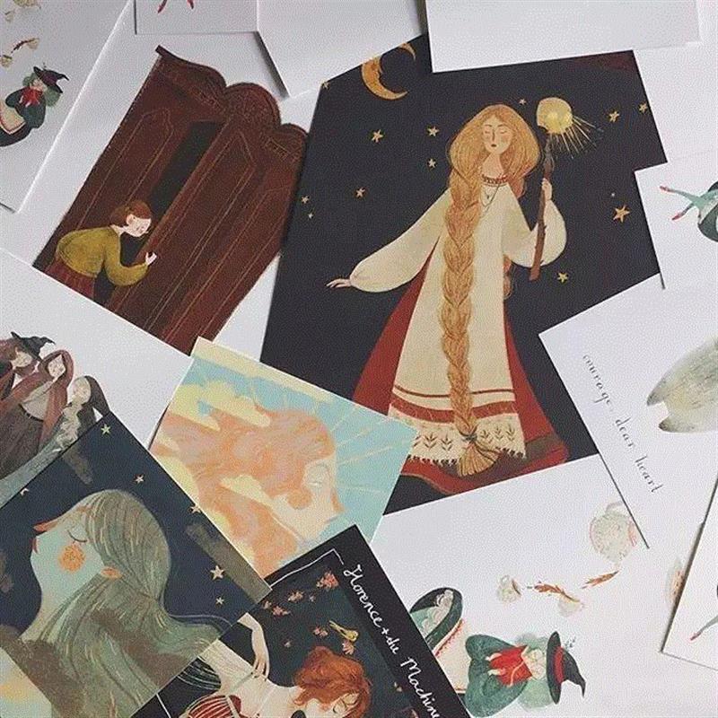 清新小插画就是不一样,人和作品一样靓!,插画,美女,Taryn,Knight,插画师,美女插画师,童趣,女生,魔幻,耳朵