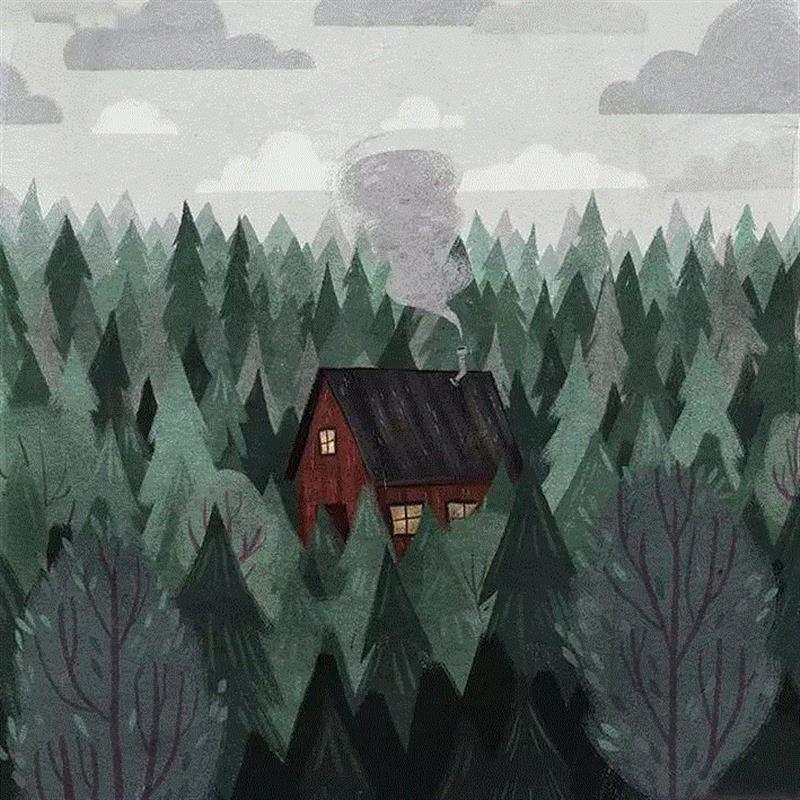 清新小插画就是不一样,人和作品一样靓!,插画,美女,Taryn,Knight,插画师,美女插画师,童趣,女生,魔幻,耳朵