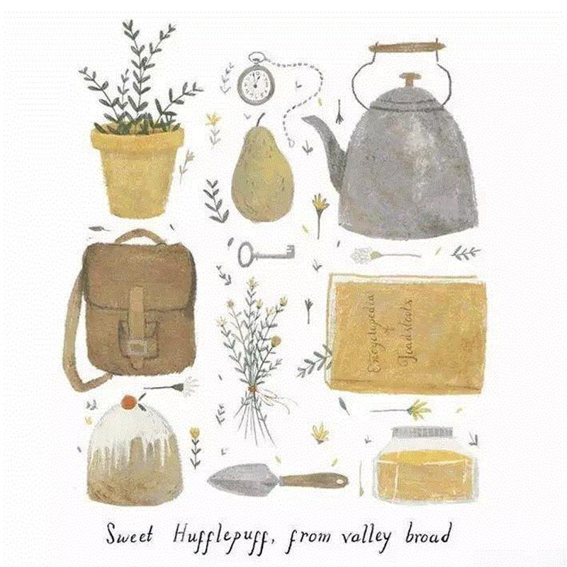 清新小插画就是不一样,人和作品一样靓!,插画,美女,Taryn,Knight,插画师,美女插画师,童趣,女生,魔幻,耳朵