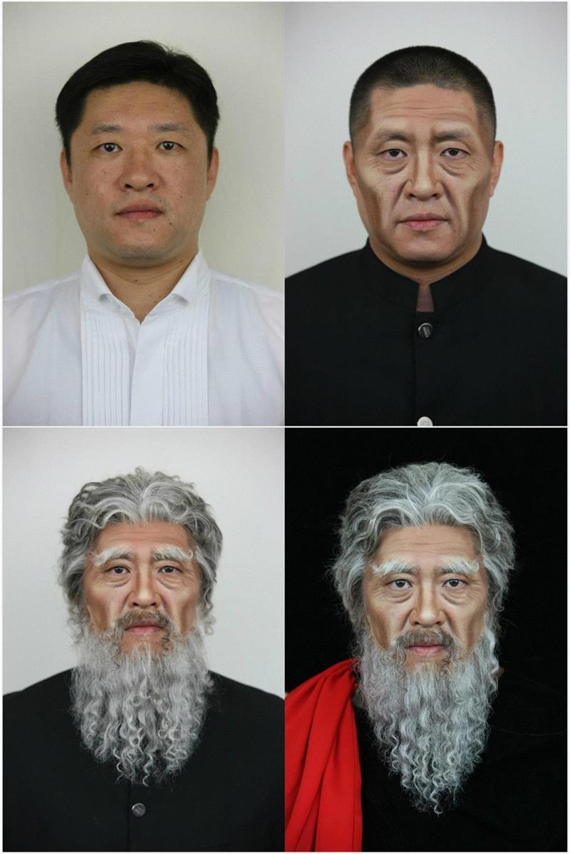 摄影：张美才&nbsp; &nbsp; &nbsp;2015年,理解与表现（下）——一个演员的六个形象,演员,人物,导演,高鹏,歌剧,眼镜,黄大年,原型,仇虎,孔明