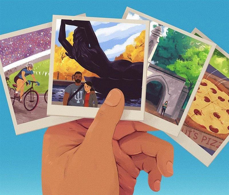 插画丨色彩与想象 都恰如其分,插画,上方,右上,Fewell,三只猫,布鲁克林,媒体,插图,眼球,豆腐丝