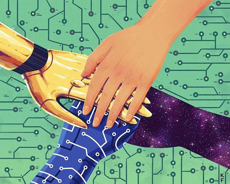 插画丨色彩与想象 都恰如其分,插画,上方,右上,Fewell,三只猫,布鲁克林,媒体,插图,眼球,豆腐丝