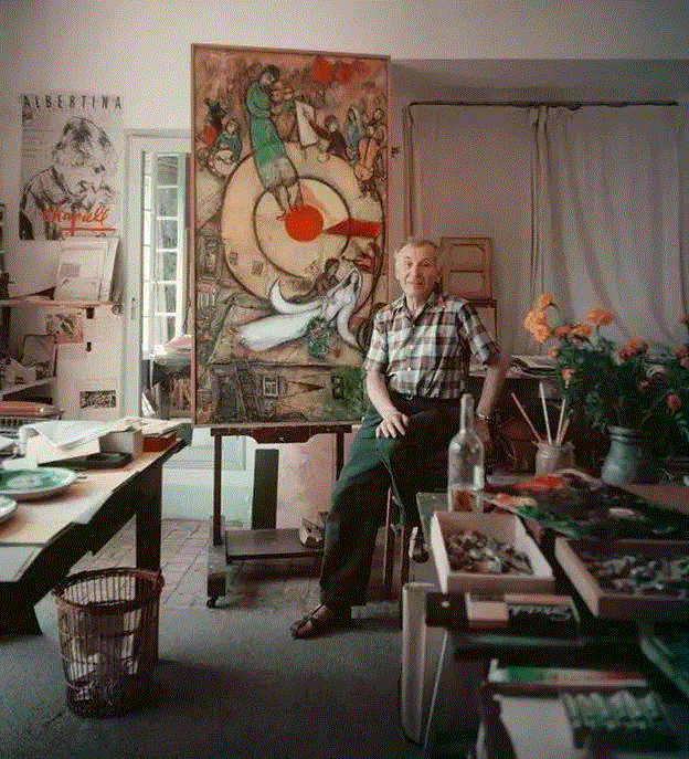 马克·夏加尔,马克·夏加尔丨他的画里，藏着爱情,俄罗斯,Chagall,巴黎画派,夏加尔,马克·夏加尔,现代主义,犹太,Lex 