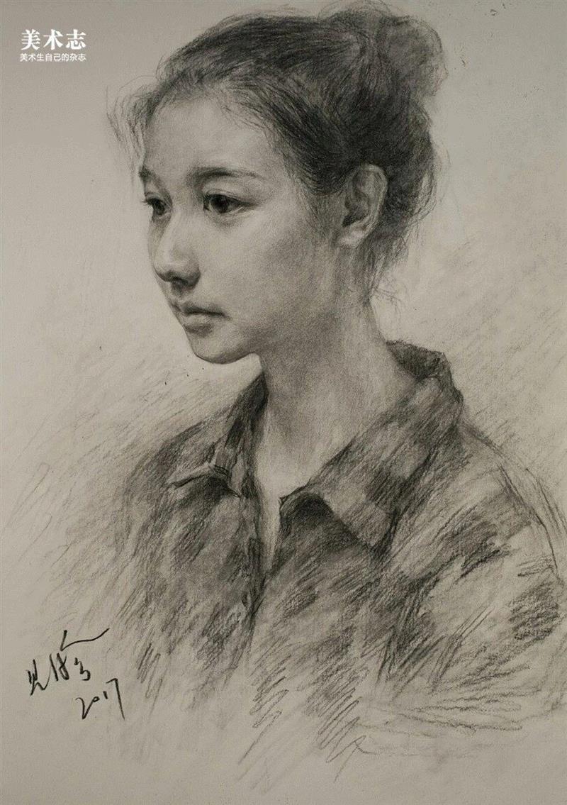 他应该是学院里最野的野路子！ —— 黄见晗,学院里,路子,小志,黄老师,素描,考前,美院,国美,肖像,MEISHUZHI