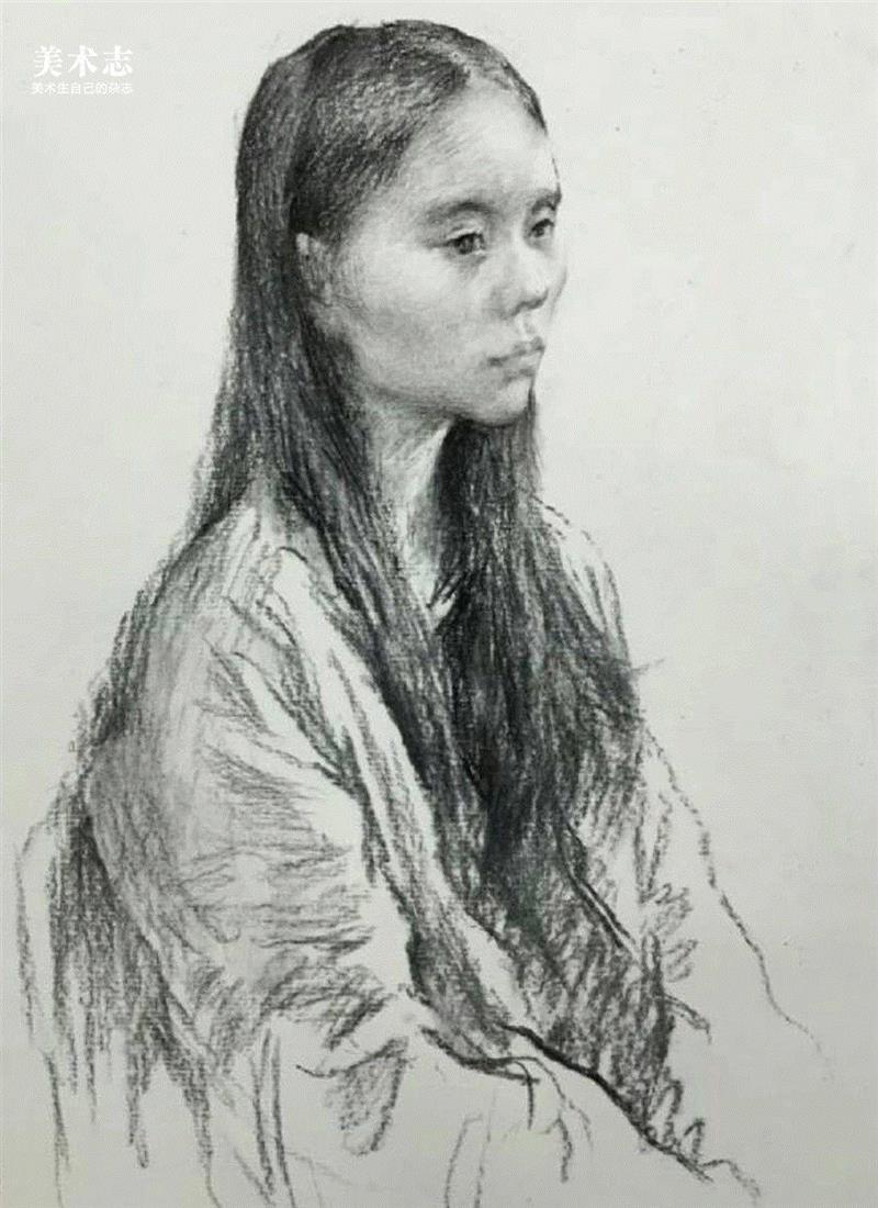 他应该是学院里最野的野路子！ —— 黄见晗,学院里,路子,小志,黄老师,素描,考前,美院,国美,肖像,MEISHUZHI