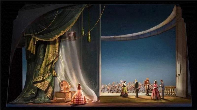 《乱世佳人》极致舞美,乱世佳人,音乐剧,舞美,英文版,窗帘,斯嘉丽