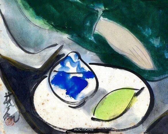 &nbsp;林风眠《仕女》局部,【嘉德秋拍】东西交融 诗意生命：林风眠《仕女》及《秋景》,林风眠,仕女,秋景,嘉德,绘画,中西,人物,西洋画,镜心,设色纸本