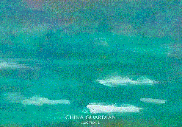 林风眠 《秋景》局部,【嘉德秋拍】东西交融 诗意生命：林风眠《仕女》及《秋景》,林风眠,仕女,秋景,嘉德,绘画,中西,人物,西洋画,镜心,设色纸本