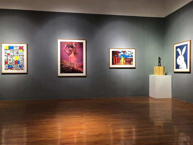国庆假期正常开馆｜北极熊画廊－中外当代名家版画展,北极熊,假期,中外,名家,新加坡,薛松,开国大典,版画,渡边宏,井上直久
