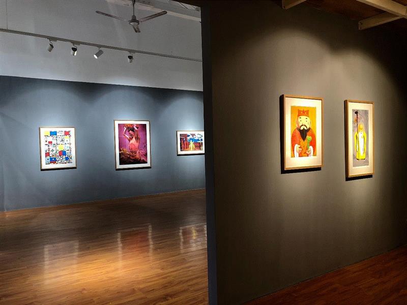 国庆假期正常开馆｜北极熊画廊－中外当代名家版画展,北极熊,假期,中外,名家,新加坡,薛松,开国大典,版画,渡边宏,井上直久