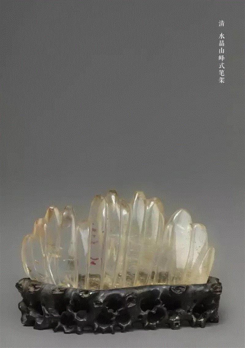 器物丨古人的笔架,每一个都是赏心悦目的艺术品,笔架,器物,古人,艺术品,材质,乾隆,手艺,文房用具,笔格,紫砂