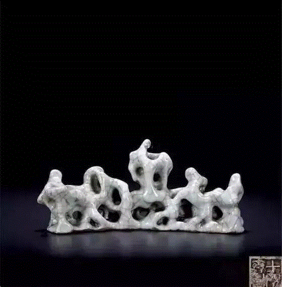 清 哥窑笔架,器物丨古人的笔架，每一个都是赏心悦目的艺术品,笔架,器物,古人,艺术品,材质,乾隆,手艺,文房用具,笔格,紫砂