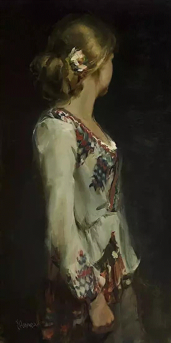 绘画丨这些女人，也太美了！,绘画,手绘网,Harmon,本文,一个人,女孩子,美丽的女人,油画,Razumov,俄罗斯