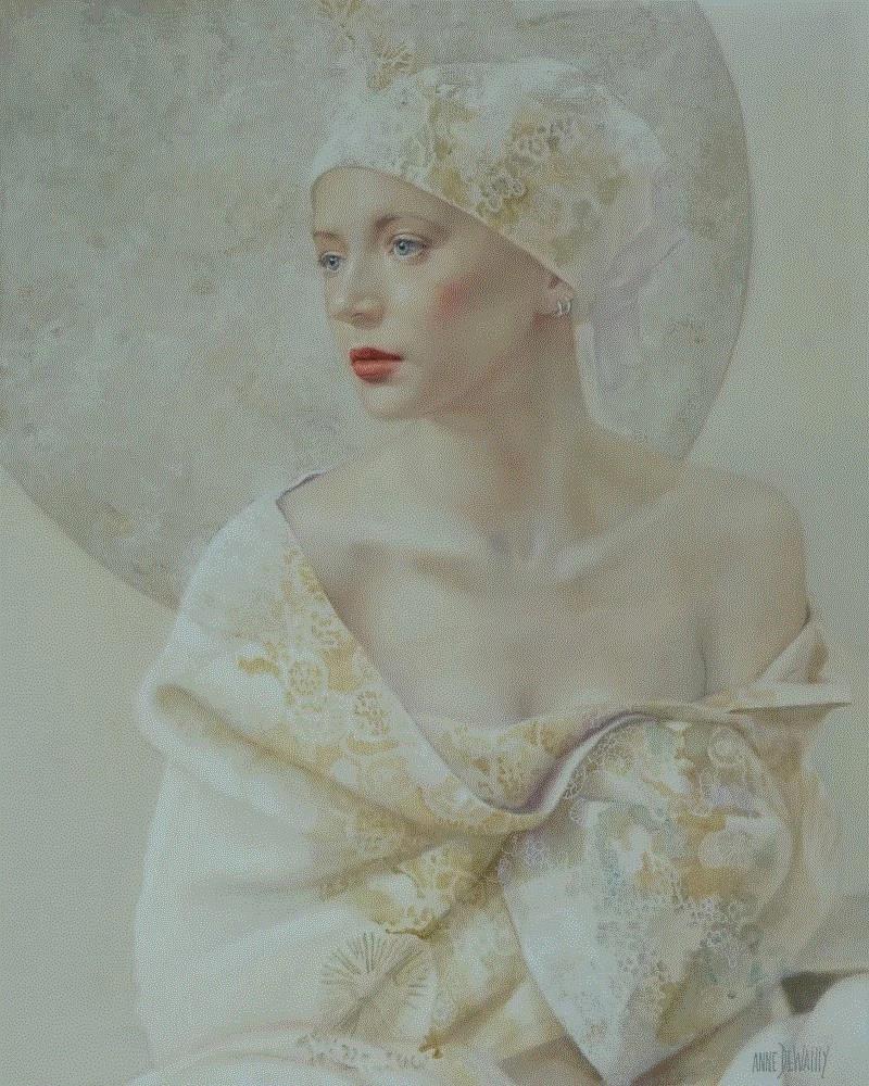 绘画丨这些女人，也太美了！,绘画,手绘网,Harmon,本文,一个人,女孩子,美丽的女人,油画,Razumov,俄罗斯