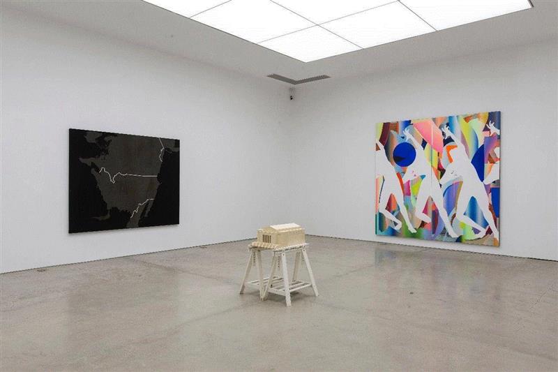 ▲展览现场图,三遠当代艺术中心恭祝大家国庆节快乐 | 10.1-10.3期间闭馆,丙烯,现场图,李易纹,王茂,张慧,油画,陈晓云,刘聪,水彩,董大为