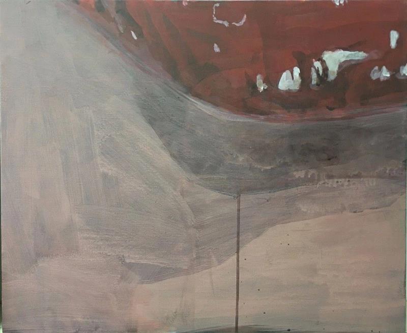 王茂，《邪不压》，布面丙烯，50.5x60.5cm，2018,三遠当代艺术中心恭祝大家国庆节快乐 | 10.1-10.3期间闭馆,丙烯,现场图,李易纹,王茂,张慧,油画,陈晓云,刘聪,水彩,董大为