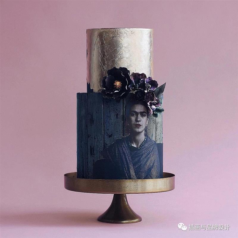 兄妹俩把名画画在蛋糕上，惊艳千万人，这才是舌尖上的艺术！,蛋糕,兄妹,舌尖,妹妹,Tortik,Madina,建筑,美食,品牌,插画
