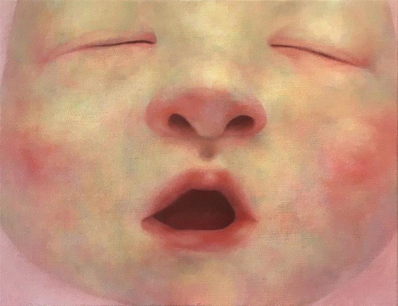 Haruna SATO | Soft and Warm | Oil on Can