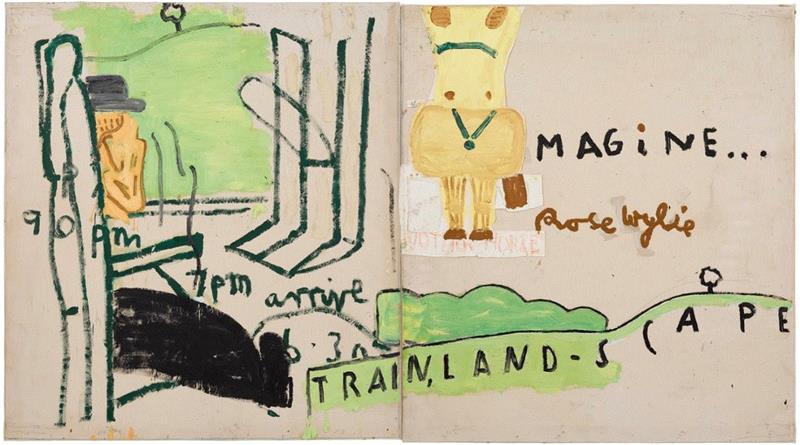 罗斯·怀利 Rose Wylie,卓纳画廊参展伦敦弗里兹艺博会 | 展位号B3,卓纳,伦敦,展位,弗里兹艺博会,基多,Toba,卡罗尔,拉乌尔,克里斯,雷蒙德