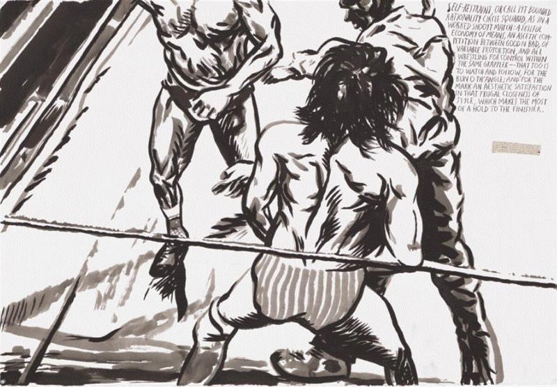 雷蒙德·帕迪伯恩 Raymond Pettibon,卓纳画廊参展伦敦弗里兹艺博会 | 展位号B3,卓纳,伦敦,展位,弗里兹艺博会,基多,Toba,卡罗尔,拉乌尔,克里斯,雷蒙德