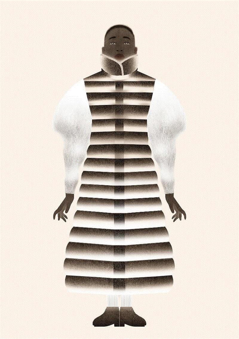 【IFA-插画艺术】幽  / 玄,IFA,能面,画像,日本,鬼神,矢野恵司,东京艺术大学,任天堂公司,插画师,佛像