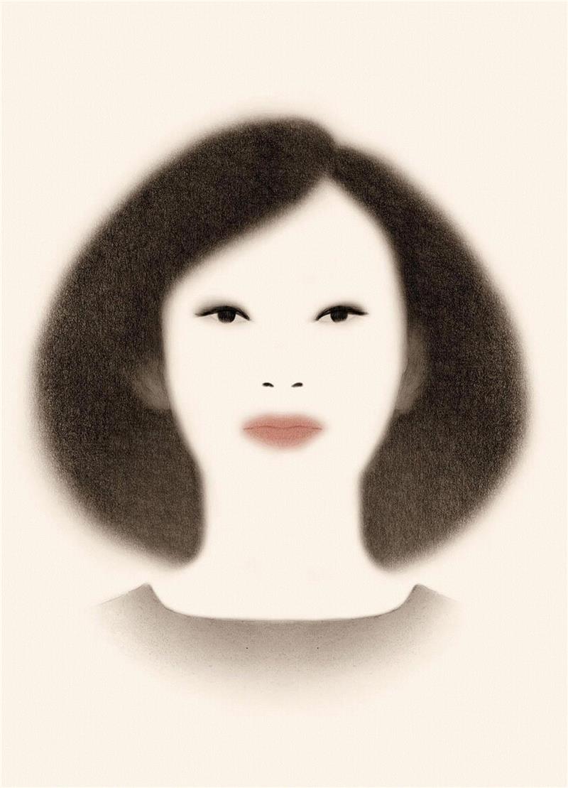 【IFA-插画艺术】幽  / 玄,IFA,能面,画像,日本,鬼神,矢野恵司,东京艺术大学,任天堂公司,插画师,佛像