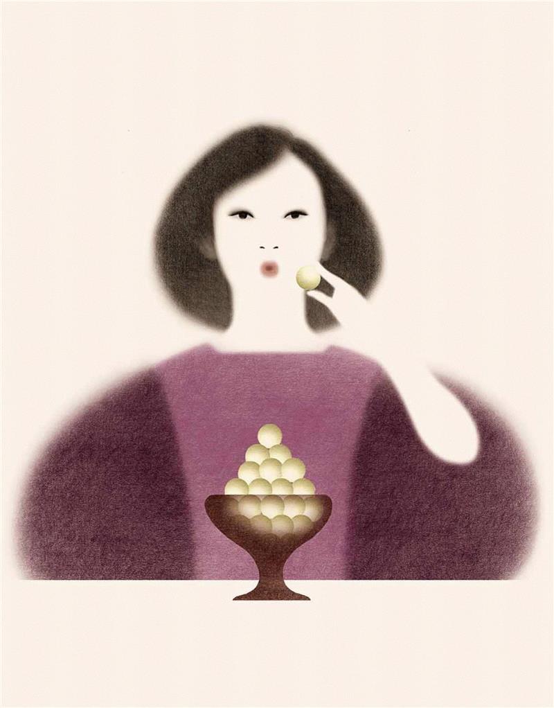 【IFA-插画艺术】幽  / 玄,IFA,能面,画像,日本,鬼神,矢野恵司,东京艺术大学,任天堂公司,插画师,佛像