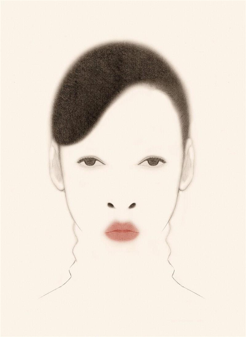 【IFA-插画艺术】幽  / 玄,IFA,能面,画像,日本,鬼神,矢野恵司,东京艺术大学,任天堂公司,插画师,佛像