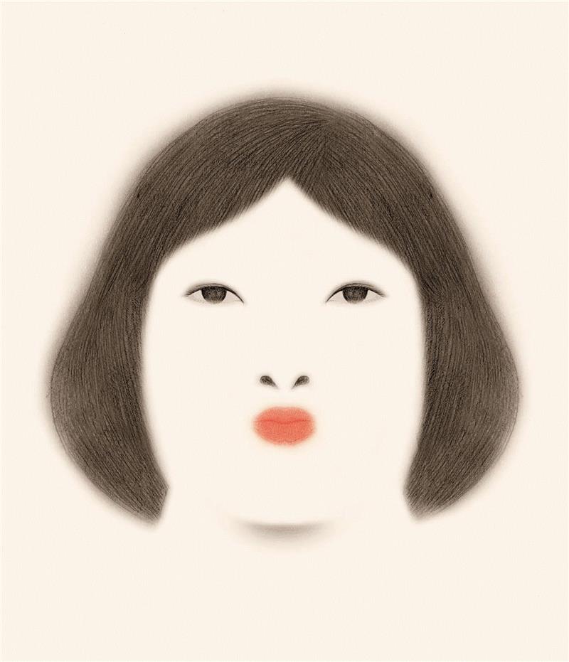 【IFA-插画艺术】幽  / 玄,IFA,能面,画像,日本,鬼神,矢野恵司,东京艺术大学,任天堂公司,插画师,佛像