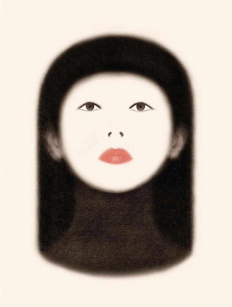【IFA-插画艺术】幽  / 玄,IFA,能面,画像,日本,鬼神,矢野恵司,东京艺术大学,任天堂公司,插画师,佛像