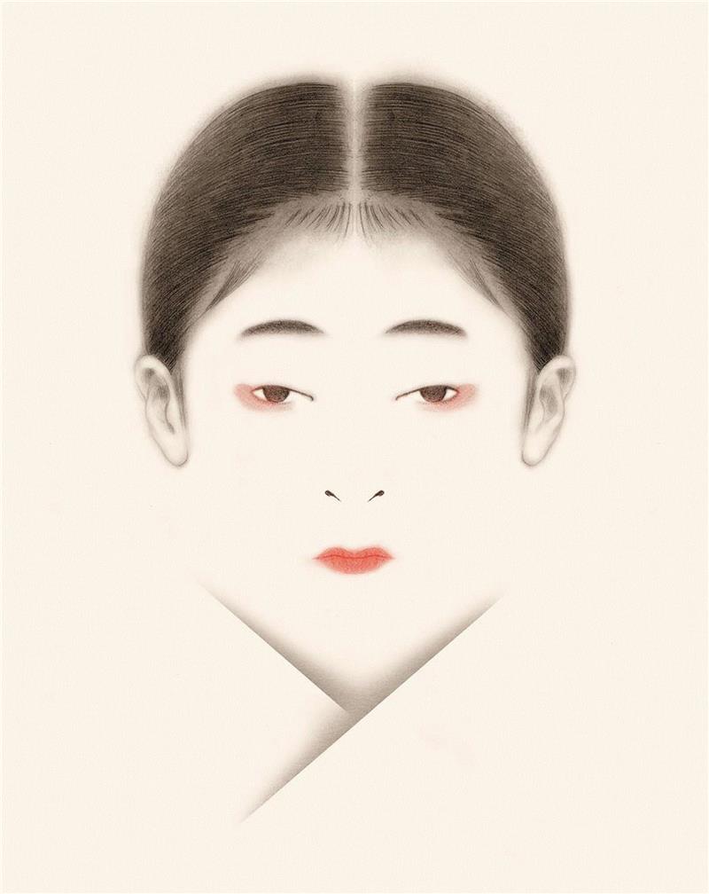 【IFA-插画艺术】幽  / 玄,IFA,能面,画像,日本,鬼神,矢野恵司,东京艺术大学,任天堂公司,插画师,佛像